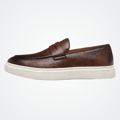 Leather Moccasin Slip-On for Men by Lennard