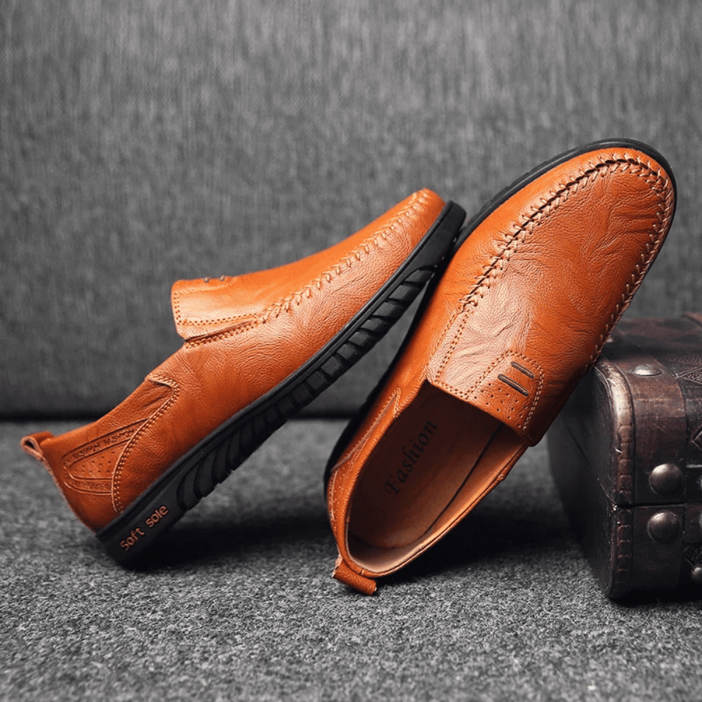 Men's Leather Moccasin Pisa Lennard