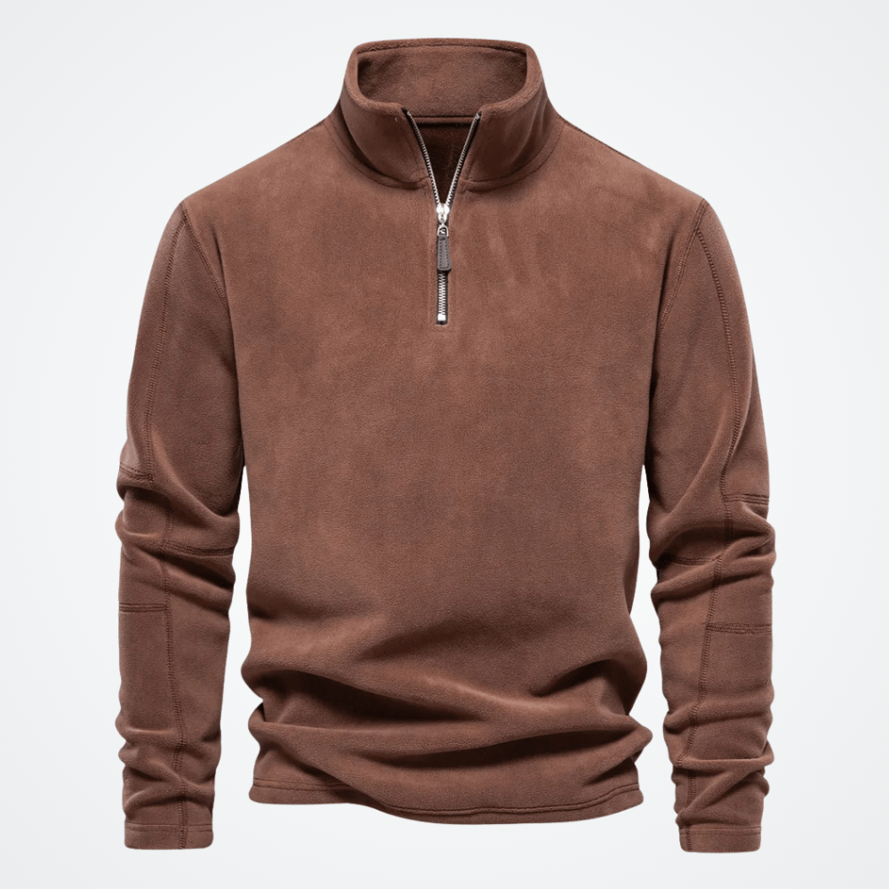 Men's Hoodie with High Collar Tromsø Lennard