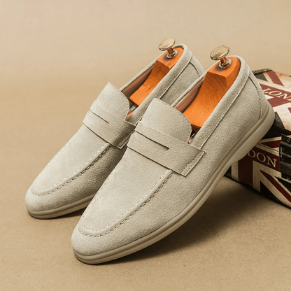 Leather Moccasin Loafer for Men Liverpool Lennard